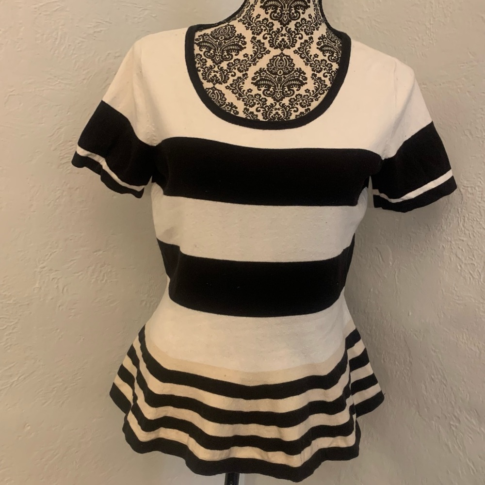 The Limited Peplum Sweater Top